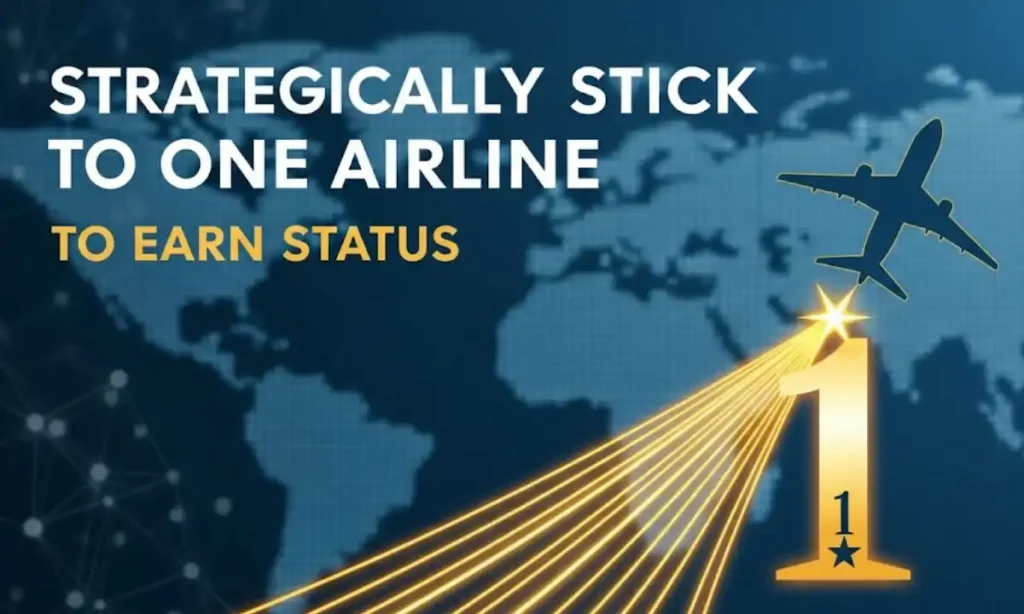 Strategically Stick to One Airline to Earn Status