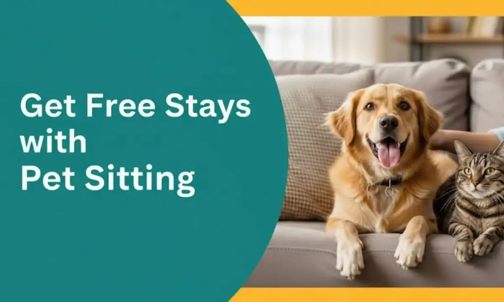 Get Free Stays with Pet Sitting