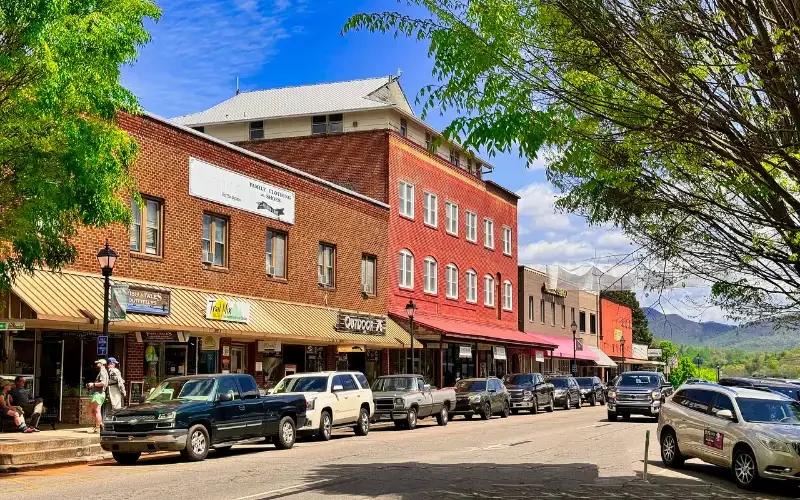 Main Street Franklin North Carolina