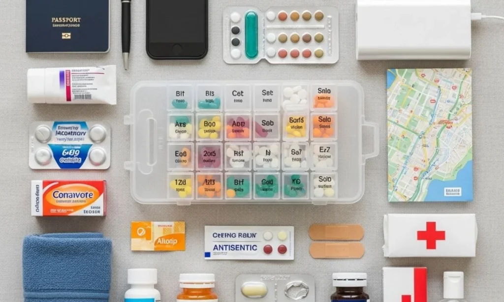 Solo travel tips: medication 