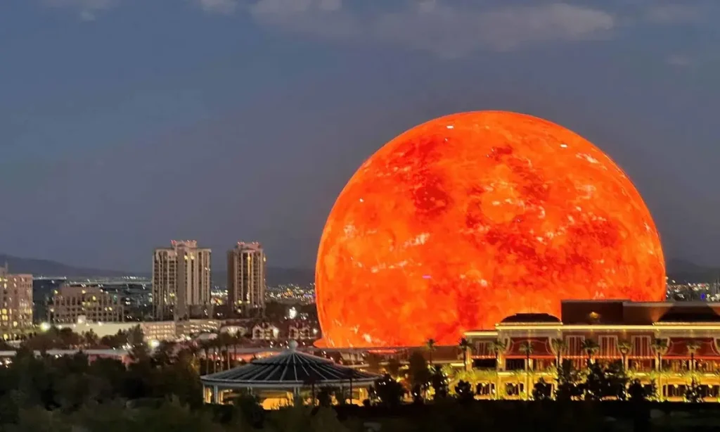 TheSphereExteriorShow