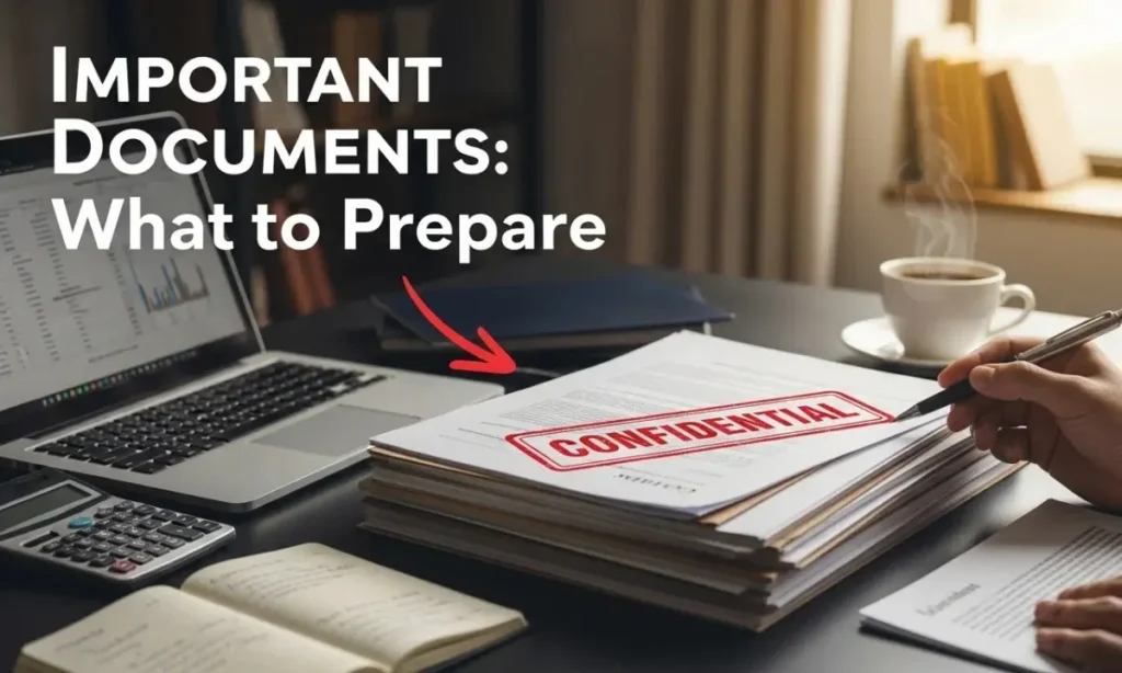 Importantdocumentswhattoprepare