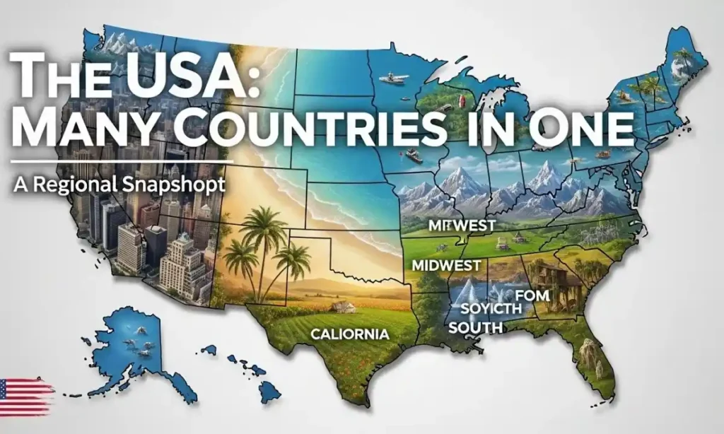 Regionalsnapshot theUSAismanycountriesinone