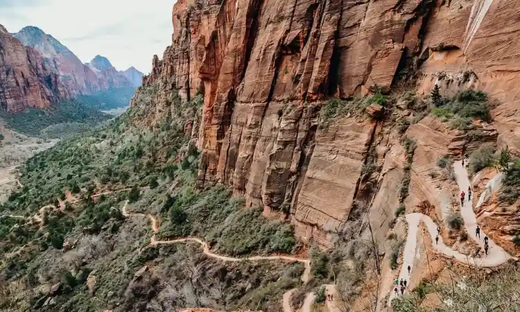 ZionNationalPark AngelsLandingHike